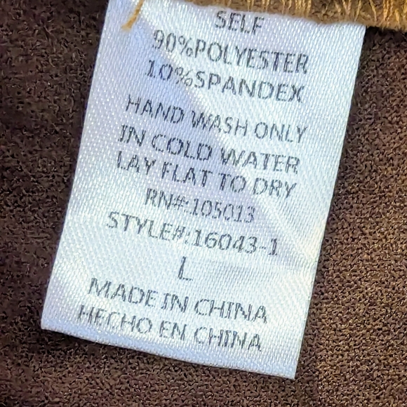 Savanna Jane Brown Fringe Jacket with Embroidered Design - Picture 10 of 16